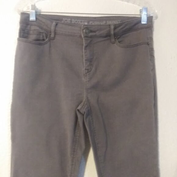 Joe Boxer women's size 7 gray skinny fit pants - Picture 2 of 14